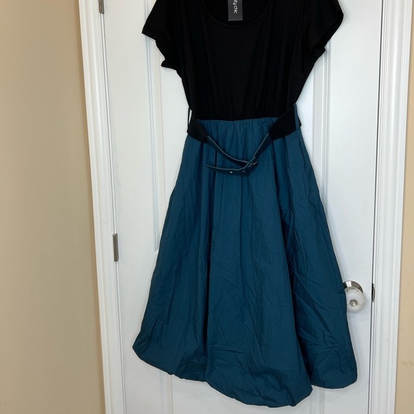𝅺City chic Paris Days Dress - Teal - Picture 10 of 16